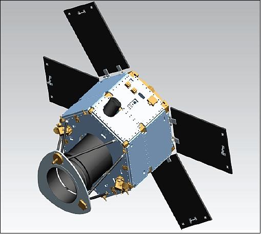 衛星概観図 (image credit: EIAST, SI)